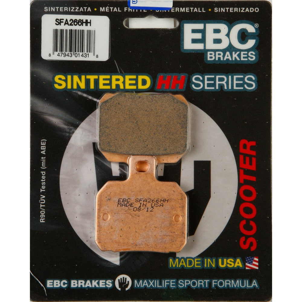 EBC 1 Pair SFA HH Series Scooter Sintered Brake Pads MPN SFA266HH