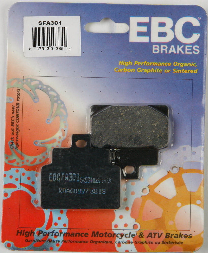 EBC 1 Pair Premium SFA Organic OE Replacement Brake Pads For Aprilia Mojito 150 Custom 2006-2009