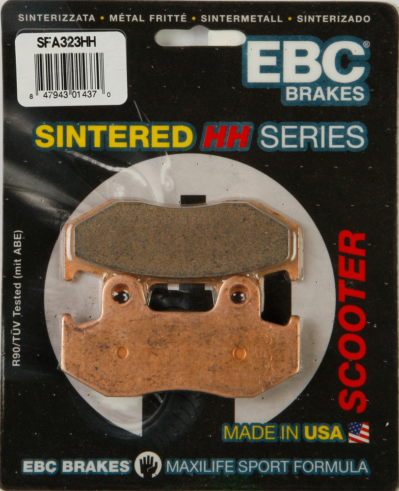 EBC 1 Pair SFA HH Series Scooter Sintered Brake Pads MPN SFA323HH