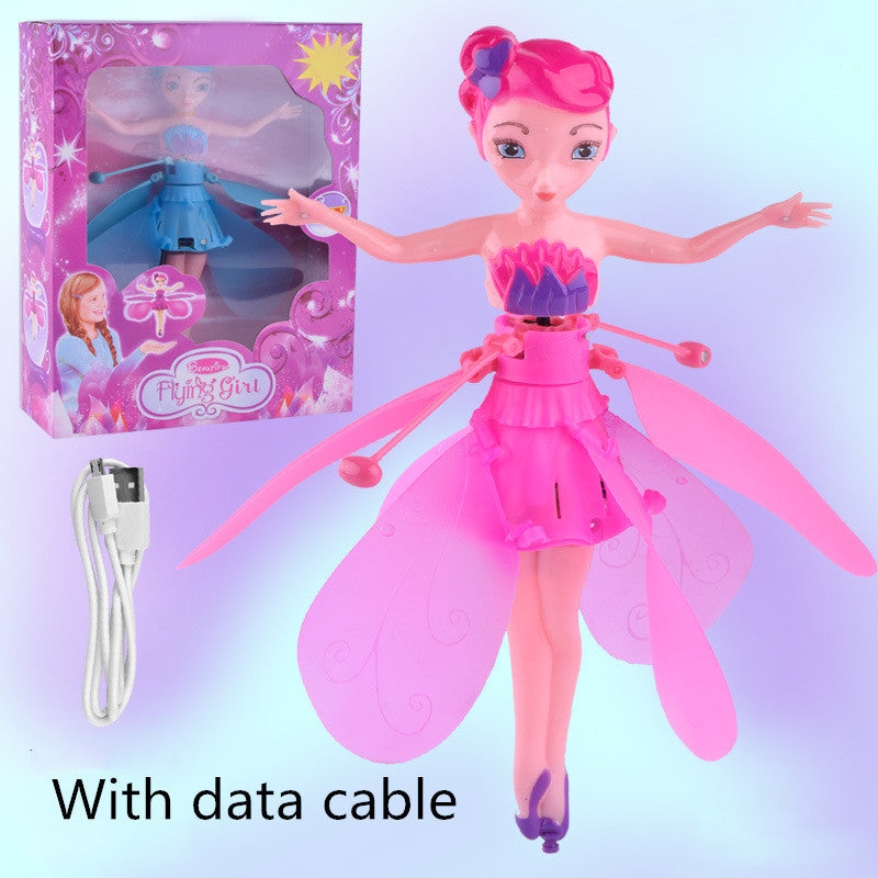 magic flying fairy princess doll infrared kids toys