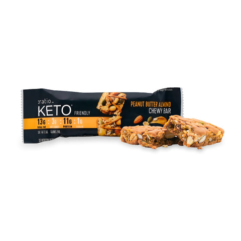 Ratio's Peanut Butter Almond Chewy Bar.