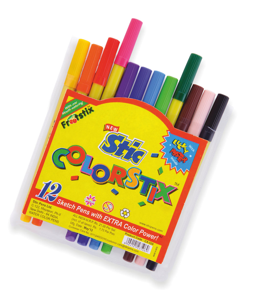 stic color pens