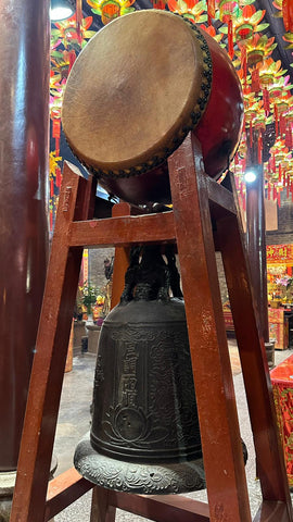 Large bell from the temple 