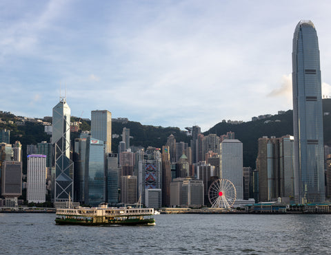 Hong Kong Skyline with Star Ferry 