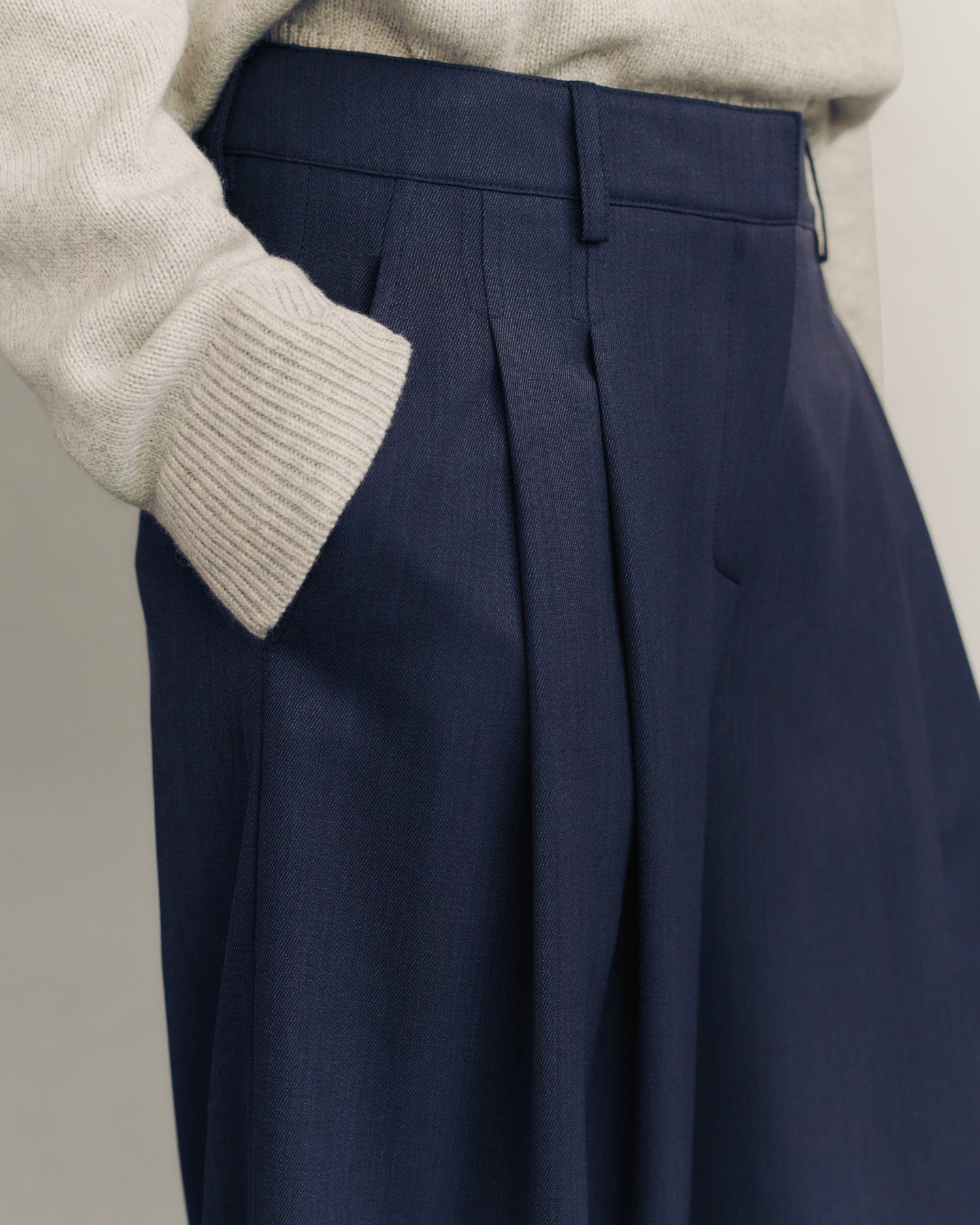 Didi Pant in Wool Twill