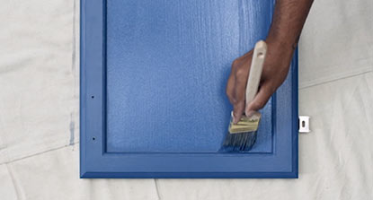 Paint with Benjamin Moore ADVANCE Interior Paint for a hard, furniture-quality finish