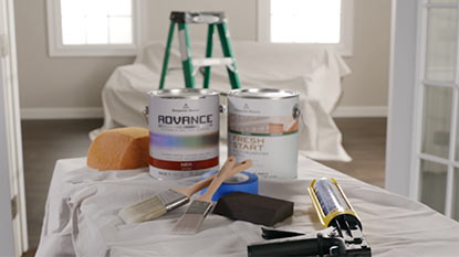 ADVANCE Products and Paint Brushes for Painting Trim