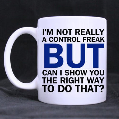 Image result for control freak mug