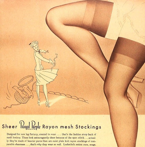 vintage nylon stockings
