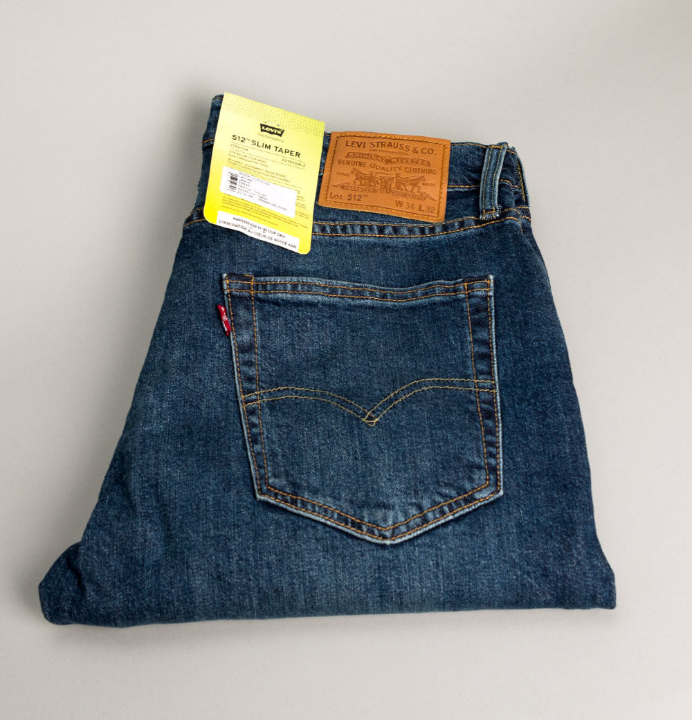 Levi's® 512™ Slim Taper Fit Jeans Medium Indigo – Bronx Clothing
