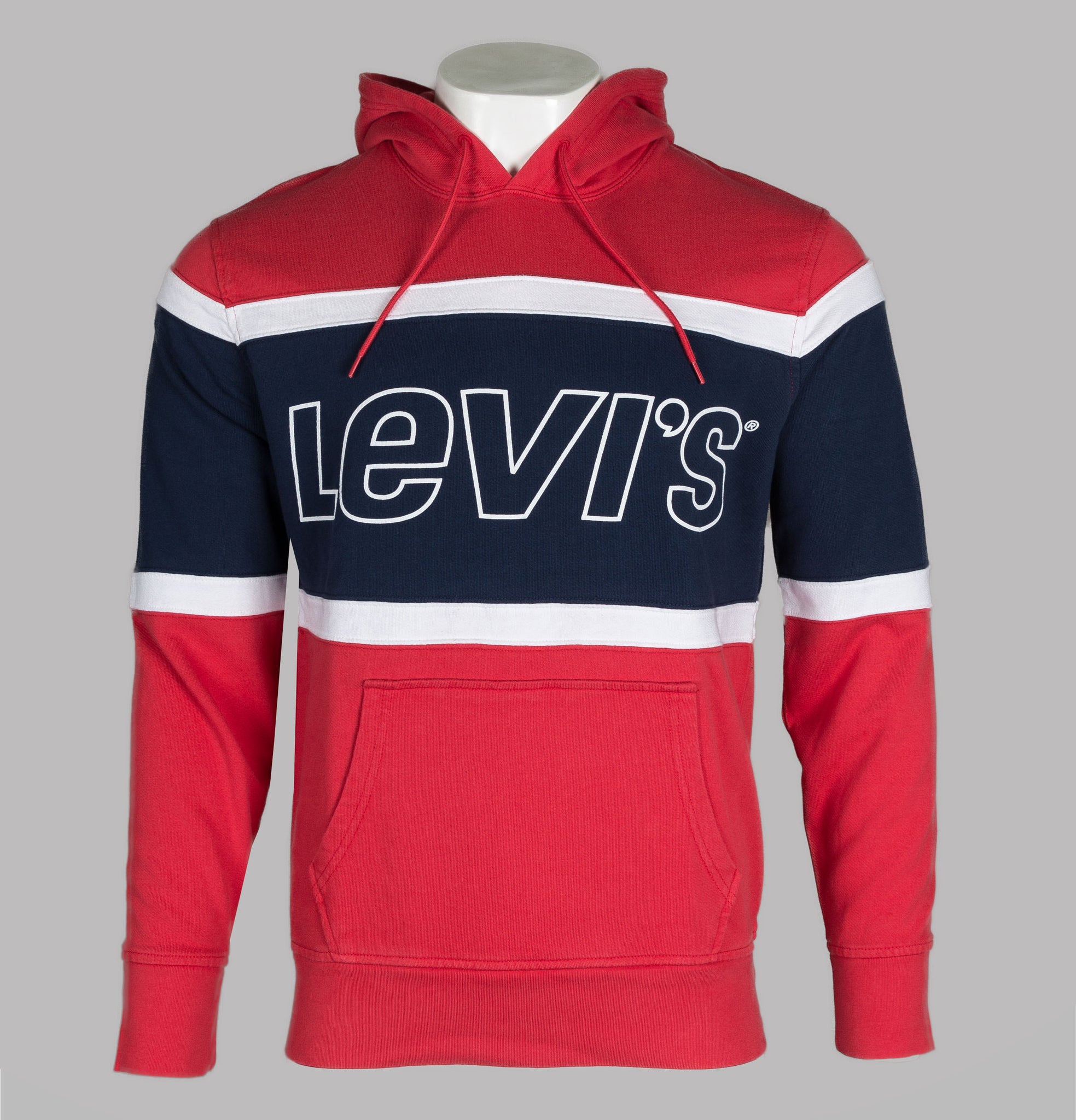 Levi's® Pieced Colour Block Hoodie Brilliant Red – Bronx Clothing