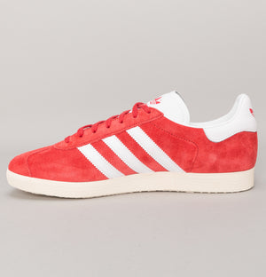 adidas gazelle red and black