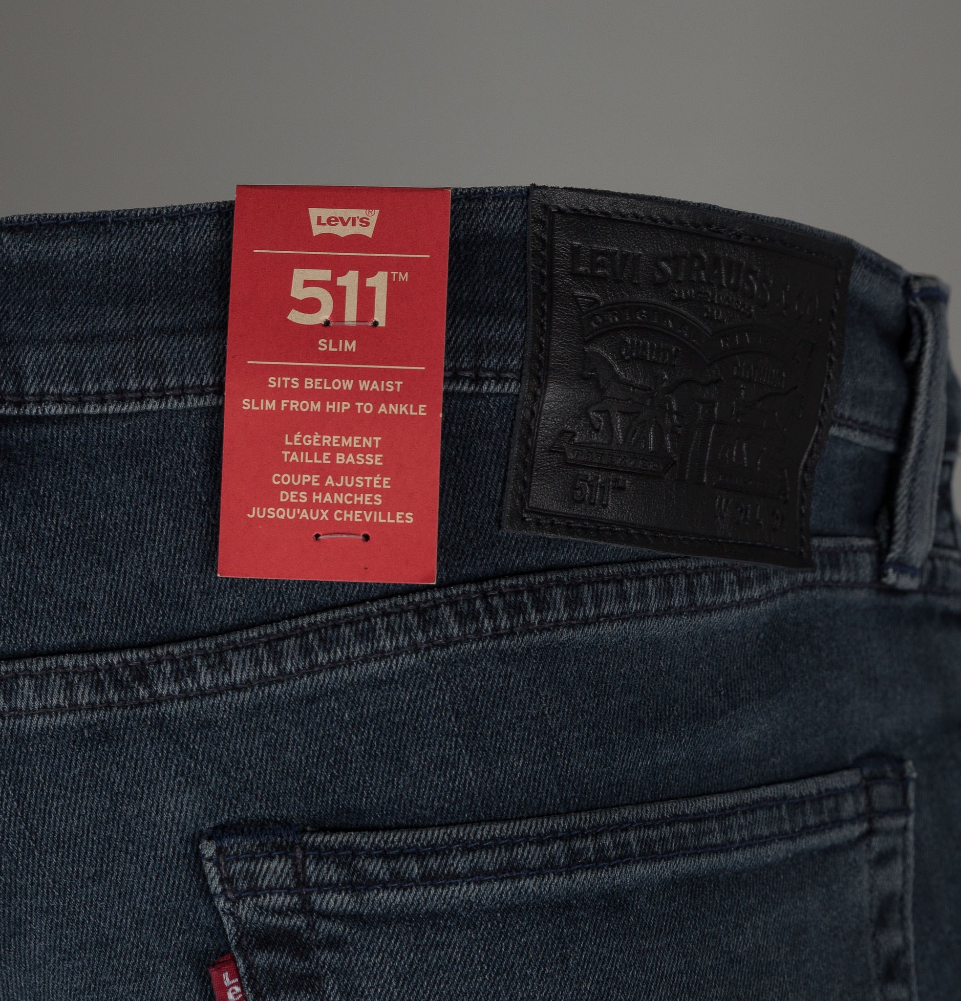 levi's 511 slim fit performance stretch jeans