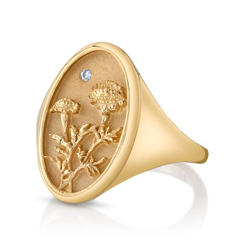 Birth Flower Ring