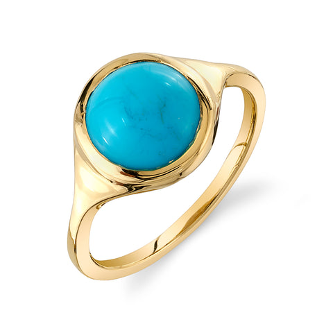 turquoise birthstone ring