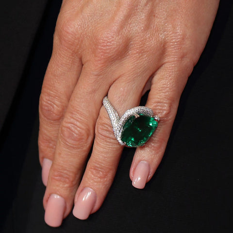 Victoria Beckham Emerald Ring