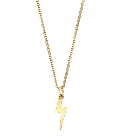 lightning bolt necklace graduation gift