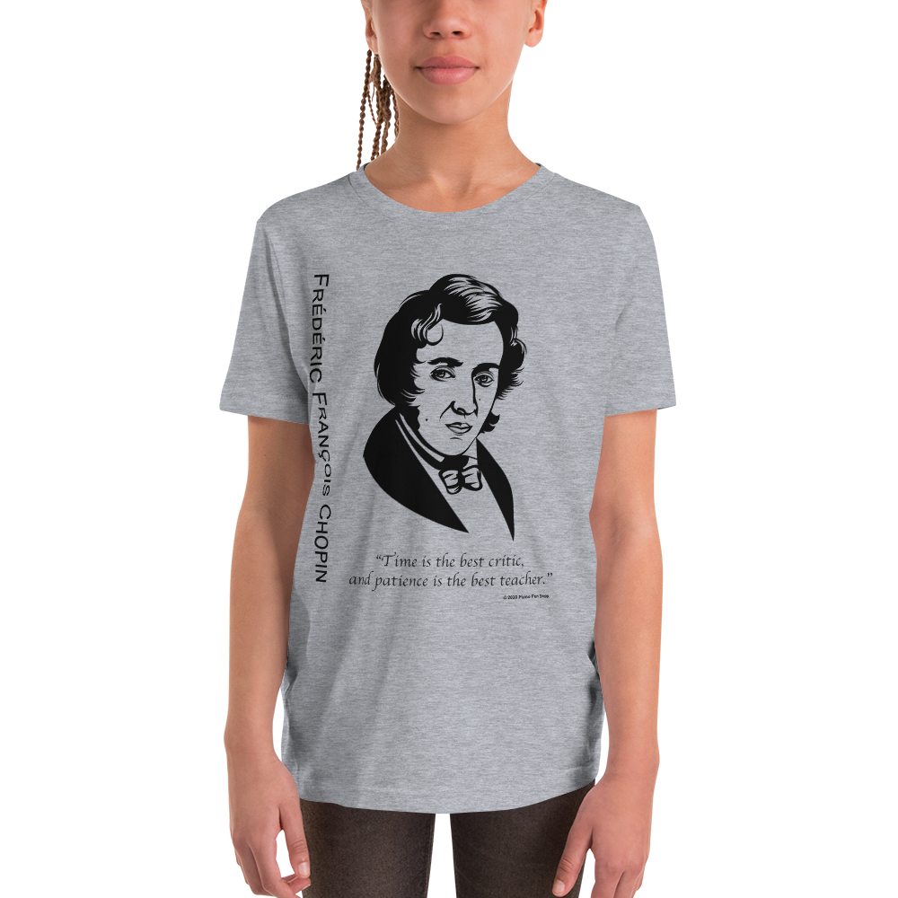 Download Chopin Silhouette T Shirt Piano Fan Shop