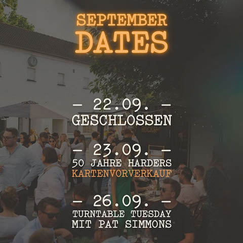 September Dates 2023