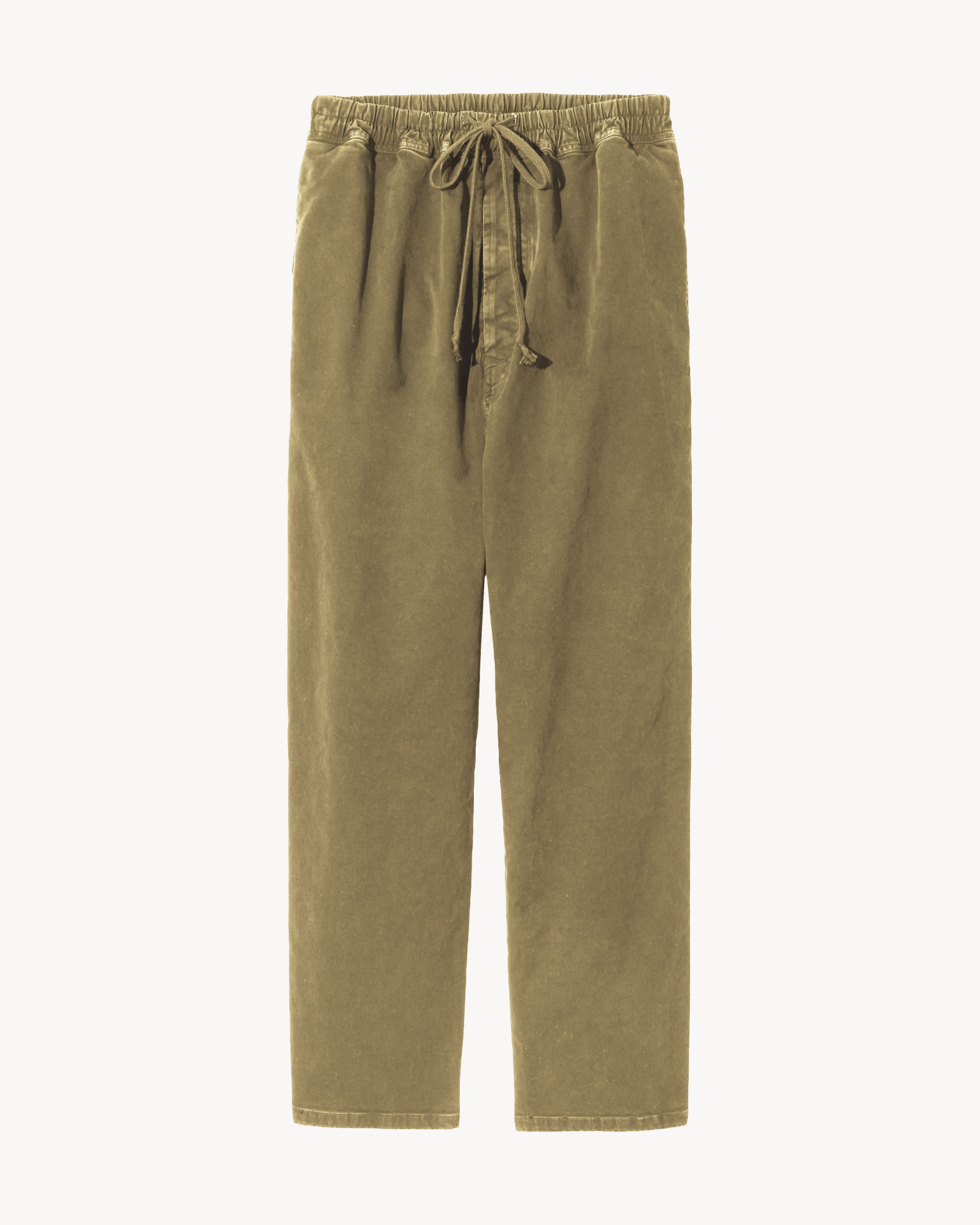 Nili Lotan Walker Pant In Olive Green