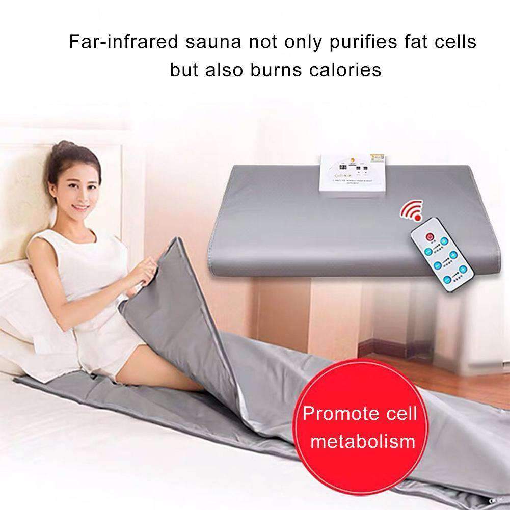 Infrared Sauna Blanket Purifies Fat Cells Burns – Shopaholics Supply