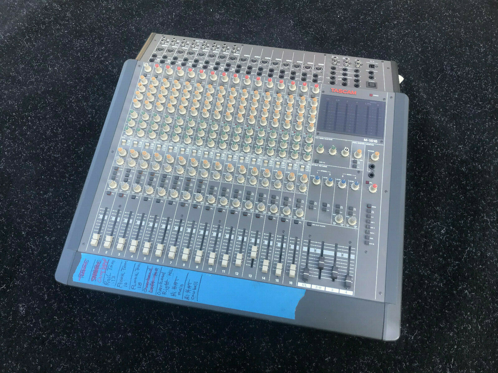 TASCAM M-1516 16 channel Mixer – Blakes Drum Shop