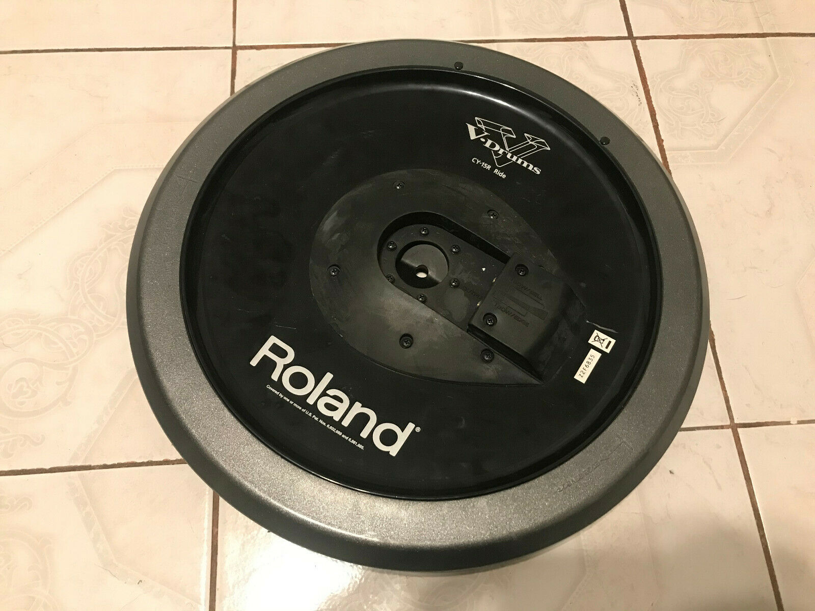 Roland CY-15R-mg V Drum Ride Cymbal CY15R Metallic Gray mg TD-30