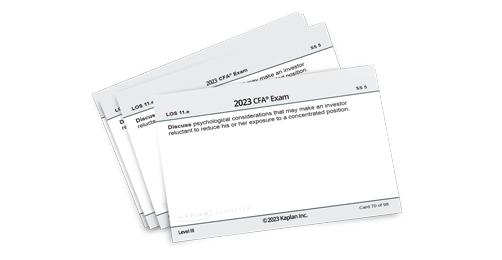 CFA Level 3 Flashcards - Kaplan Schweser – Schweser Singapore