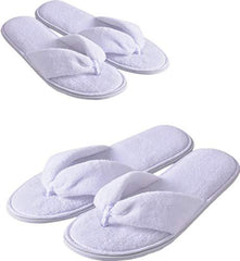 hotel slippers; house shoes for travel