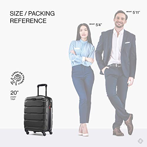 samsonite omni 20-inch hardside expandable luggage