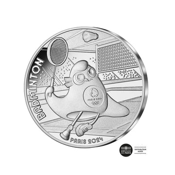 Les monnaies 10€ en argent pur - «Jeux olympiques Paris 2024»