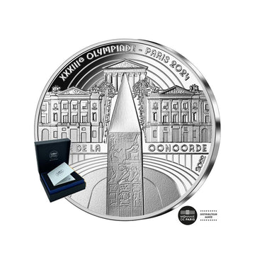 Jeux Olympiques de Paris 2024 - Château de Versailles - Monnaie de 10€ –