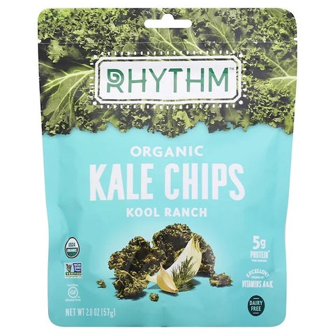 Rhythm Foods Kale Chips, Kool Ranch