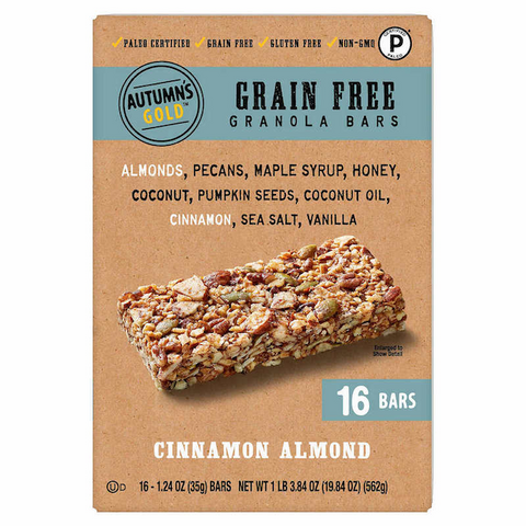 Autumn’s Gold Grain-Free Granola Bars 