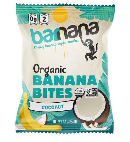 Barnana Organic Coconut Chewy Banana Bites