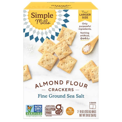  Simple Mills Almond Flour Crackers