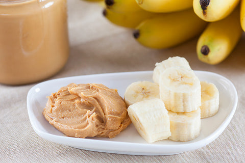 Banana with nut butter
