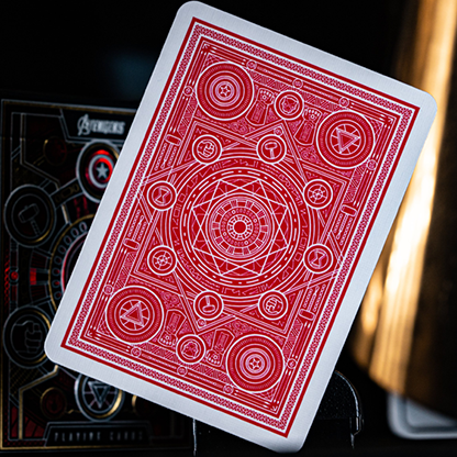 Avengers: Red Playing Cards - CardCutz