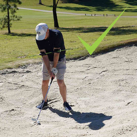 how to hit out of a sand trap