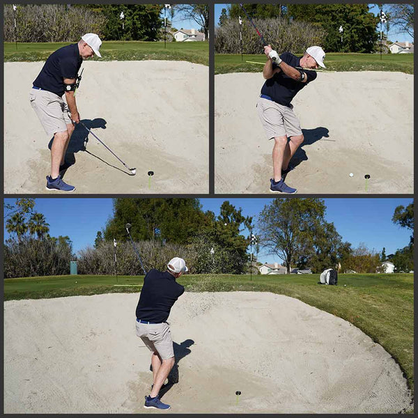 how to hit out of a bunker