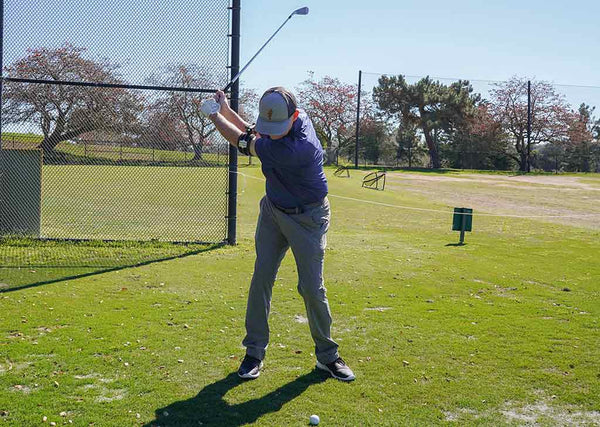 Top of the golf swing