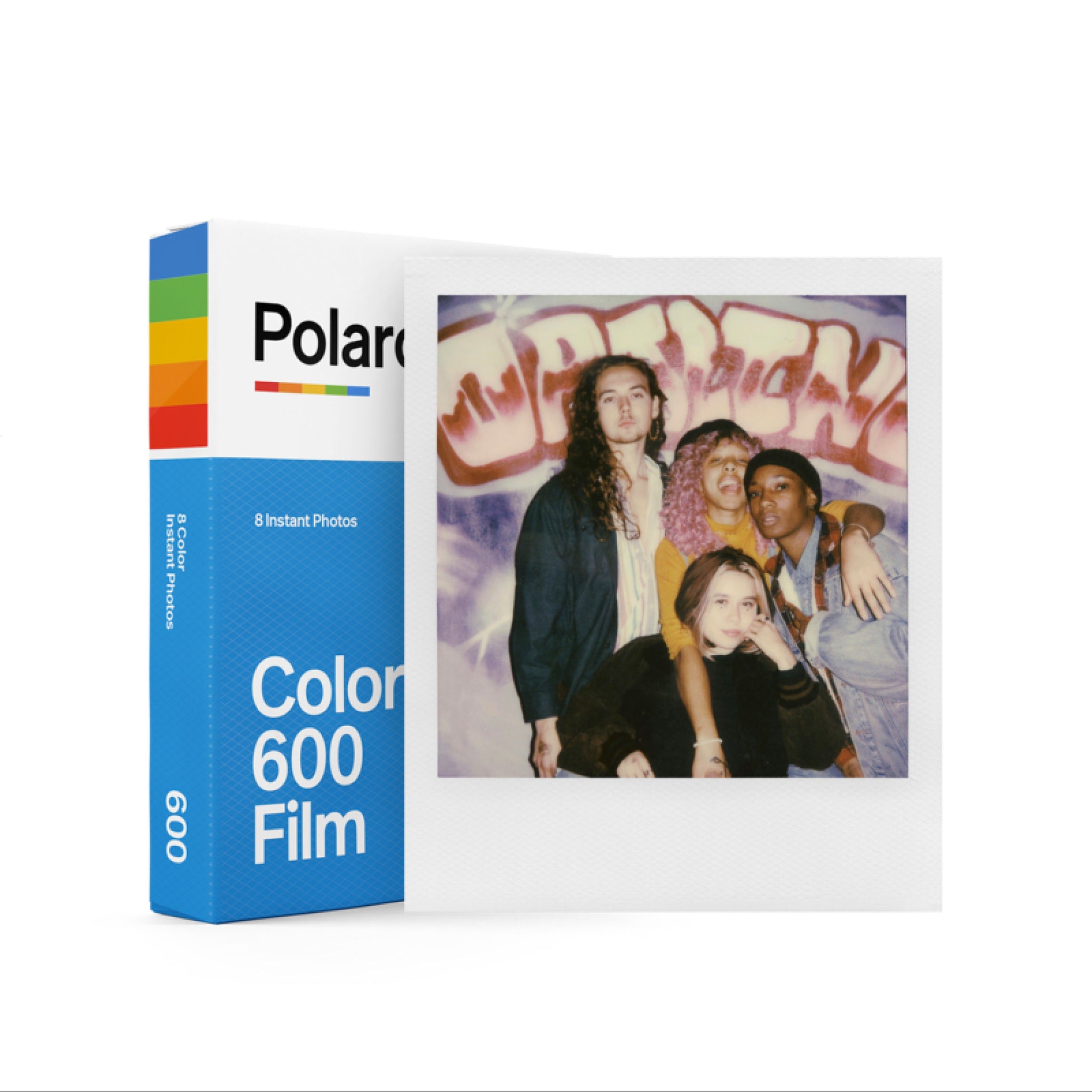 Polaroid Color Instant Film 600 Type Polaroid Instant Camera - Whi – Vintage Polaroid Instant Cameras