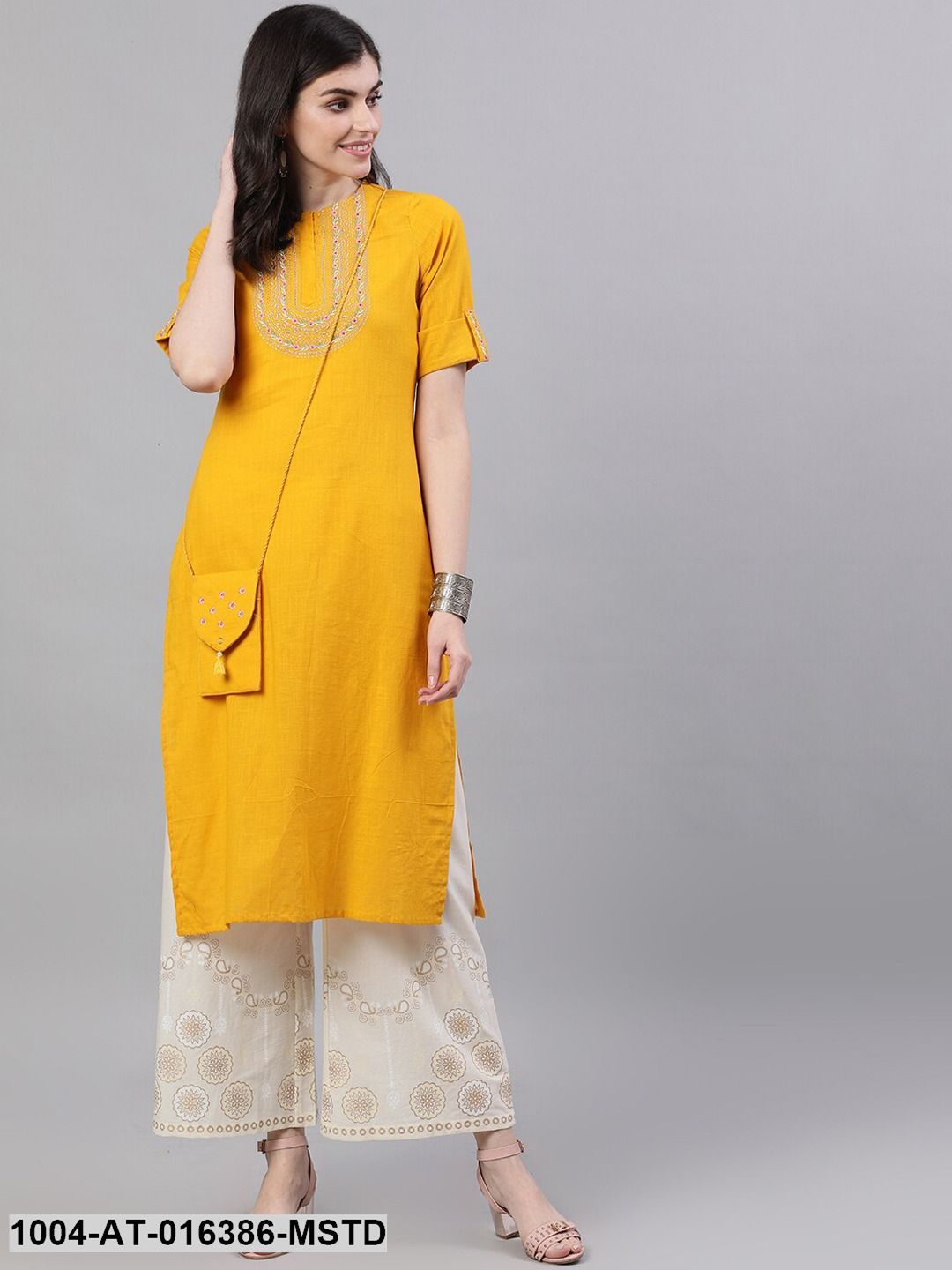 Share more than 71 three fourth sleeves kurti latest