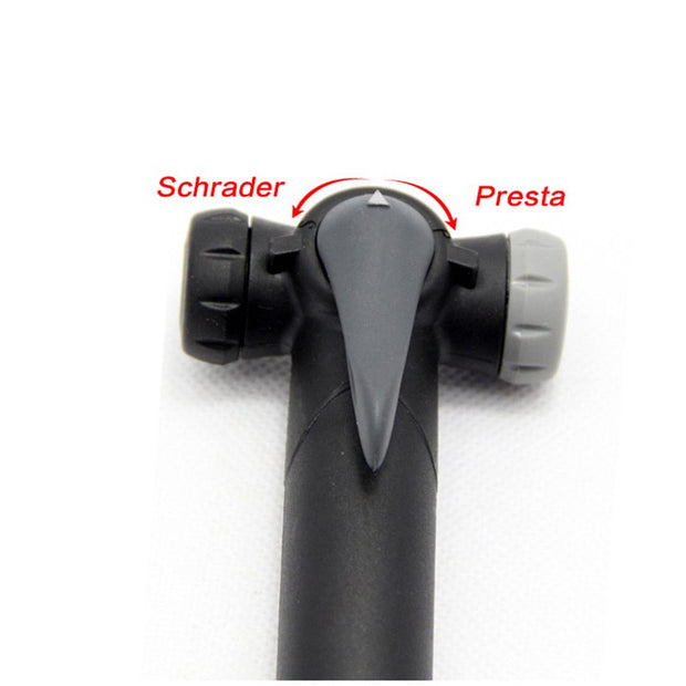 presta and schrader bike pump