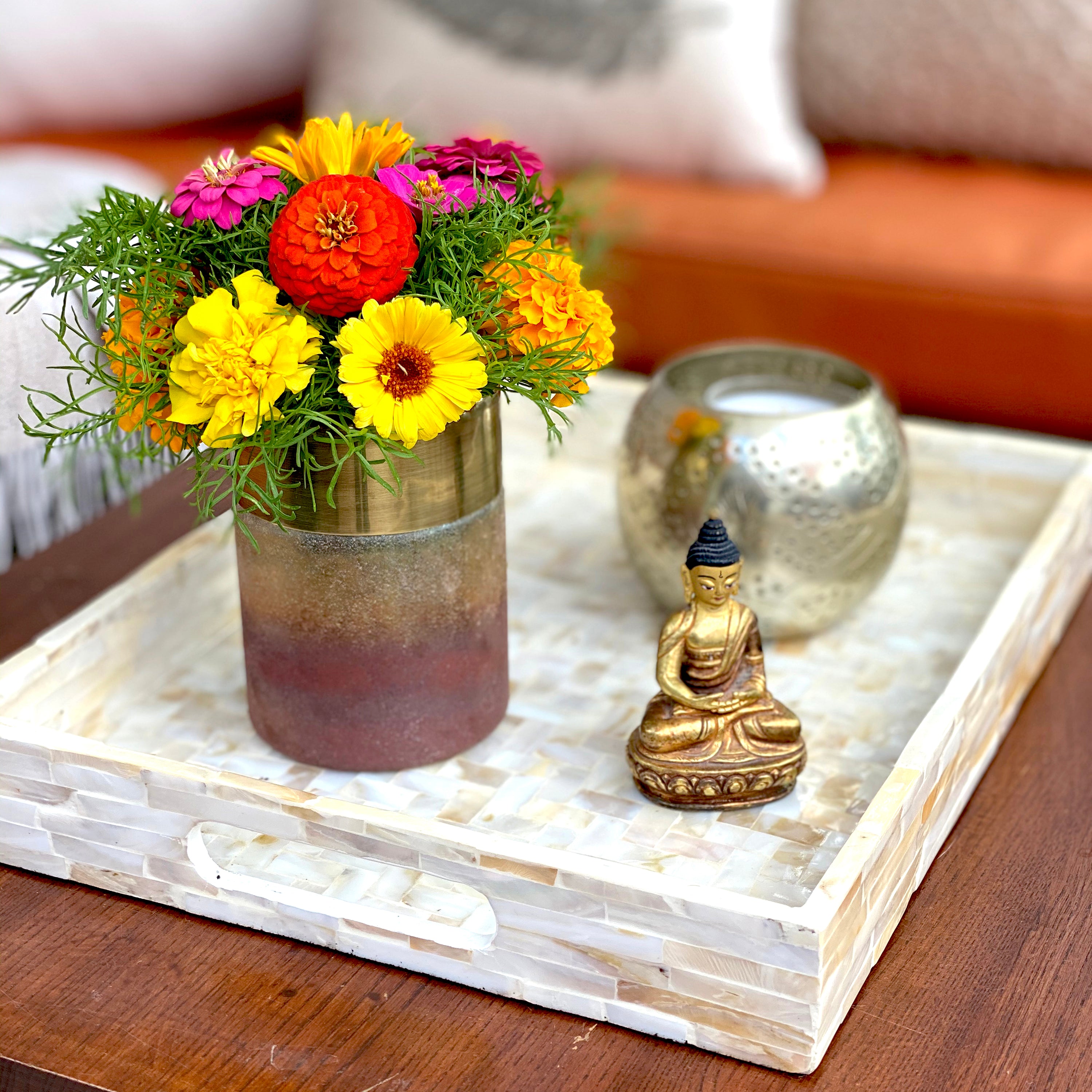 use a tumbler for a vase