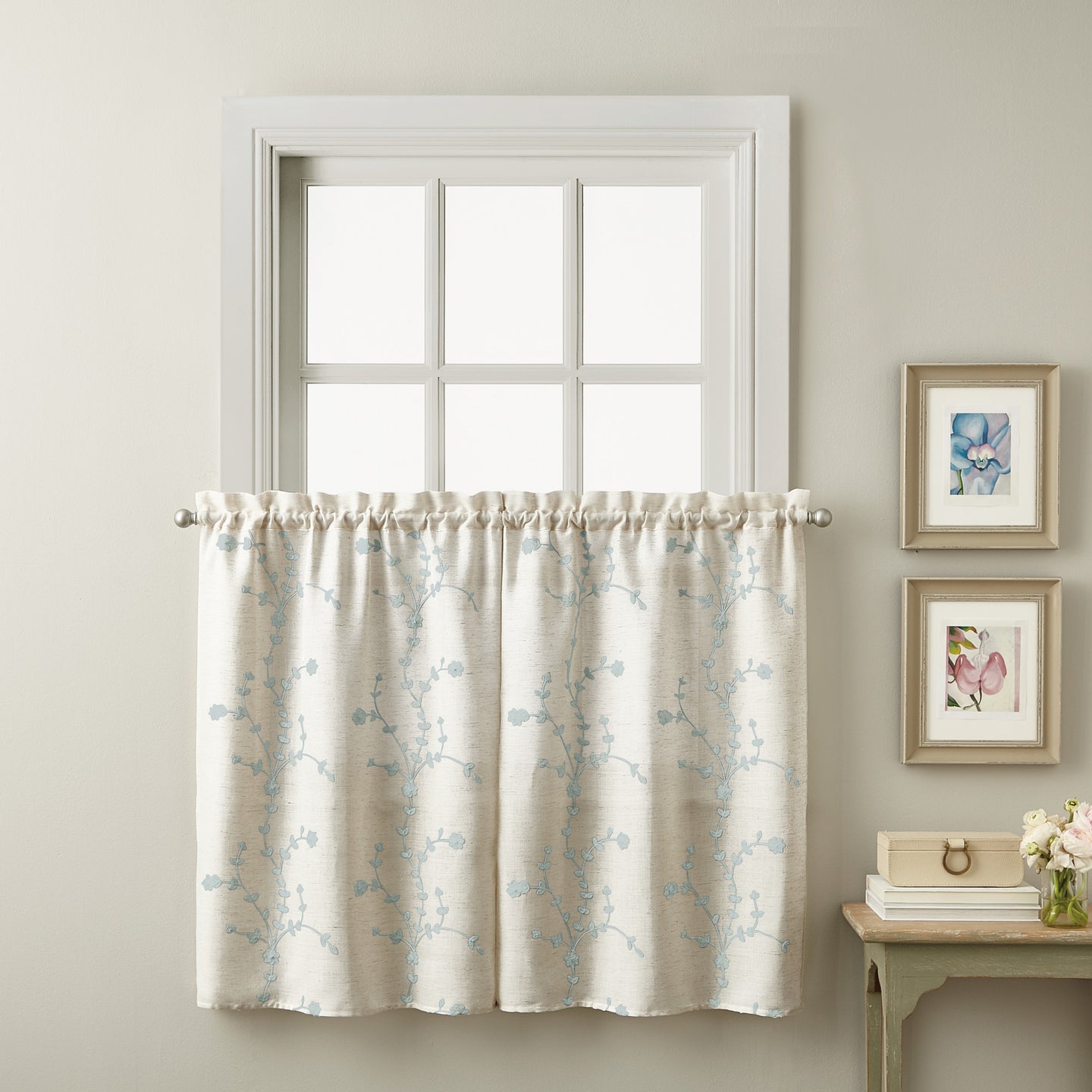 Curtainworks Lynette Tier & Valance Separates – decoratd