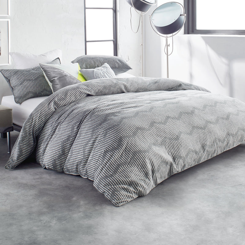 Dkny Dot Chevron Comforter Bedding Collection Set Decoratd