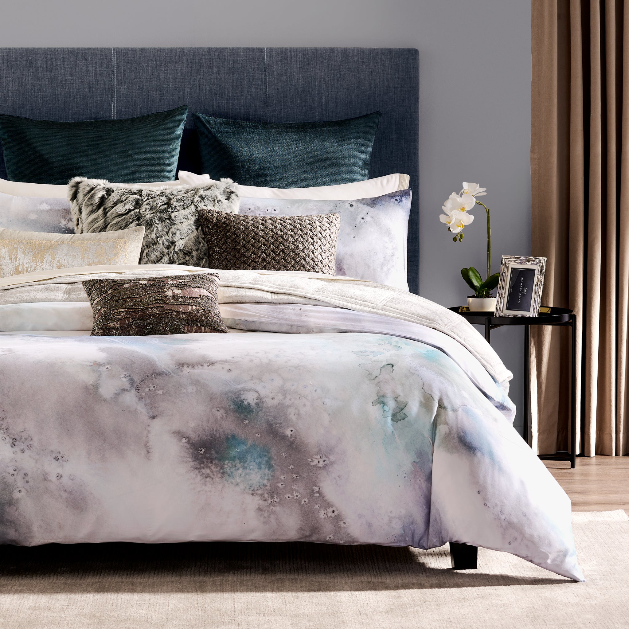 Michael Aram Tidal Reef Duvet Cover decoratd