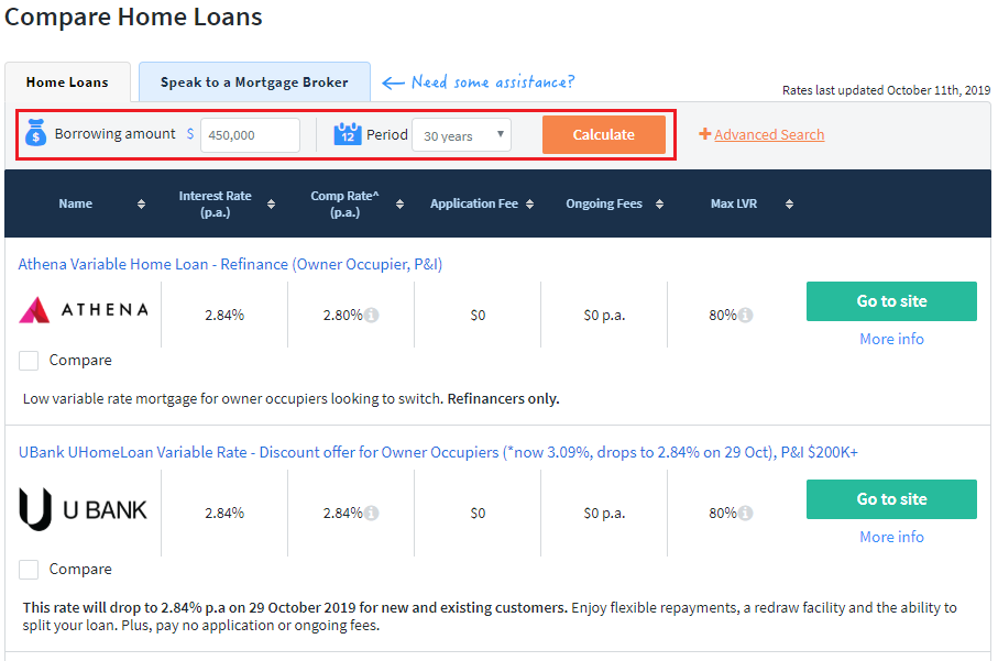 How to Compare Home Loans on Finder