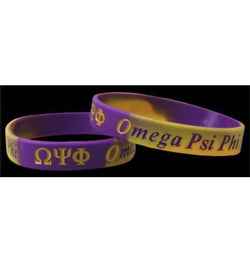 Silicone Wristband - Omega Psi Phi